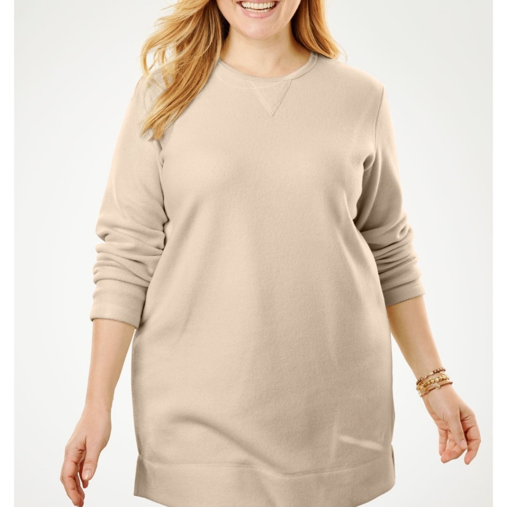 Fleece tunic